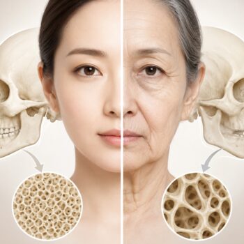 顔の老化は「骨密度」で決まる