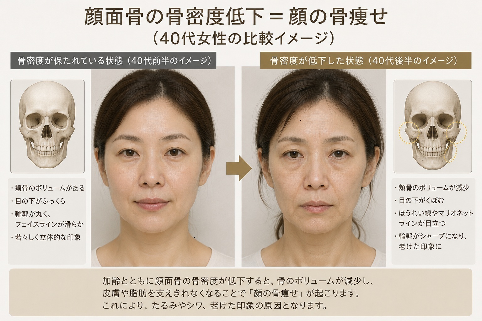 顔の骨痩せ改善には「顔面骨への負荷」が重要_顔面骨構造研究家 林幸千代『顔ドック』