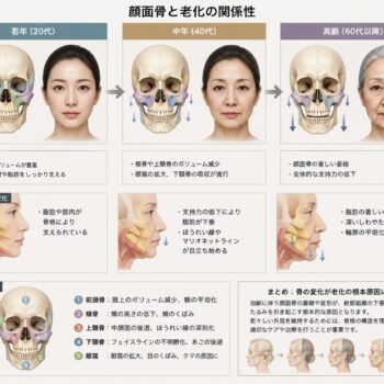 顔面骨と老化の関係性_顔面骨構造研究家 林幸千代