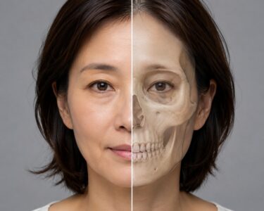 顔のたるみ・ほうれい線・老け顔の原因は「顔面骨の骨密度低下」だった｜顔の老化は骨構造から始まる