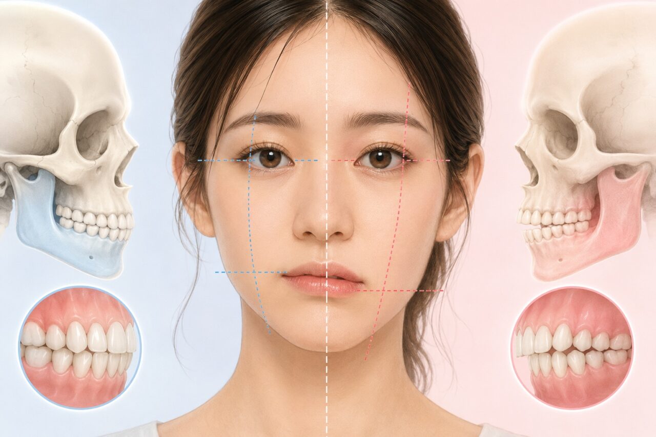顔の歪みと噛み合わせの関係_顔面骨構造研究家 林幸千代